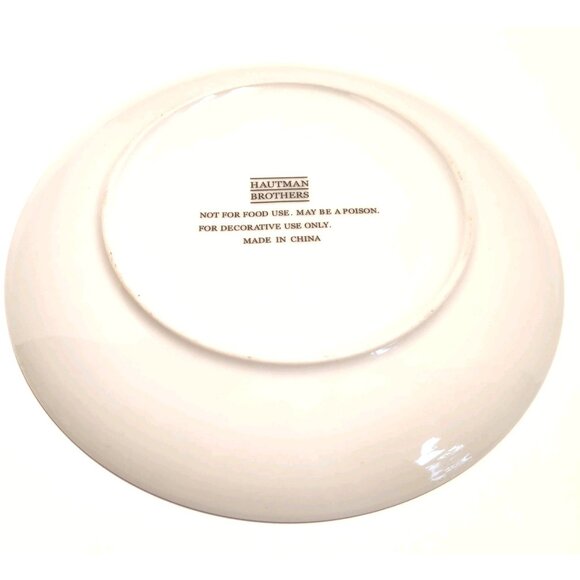 2001 Tone World Hautman Brothers Birds Blue Jay Decorative Collectors Plate - Picture 4 of 6